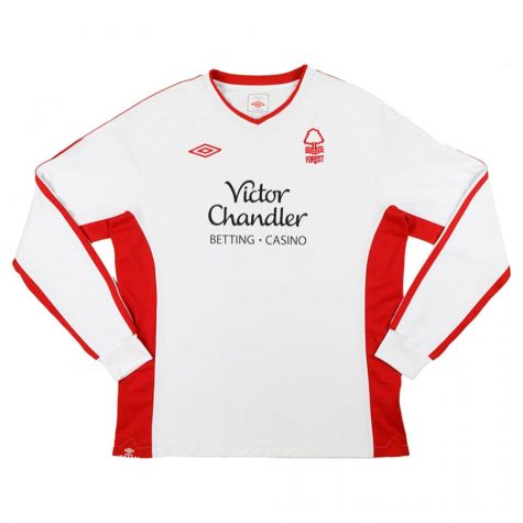 Nottingham Forest 2010-11 Long Sleeve Away Shirt ((Excellent) M) ((Excellent) M)