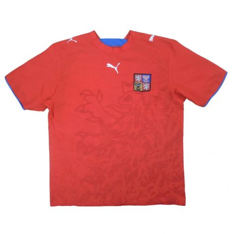 Czech Republic 2006-08 Home Shirt ((Very Good) L) ((Very Good) L)
