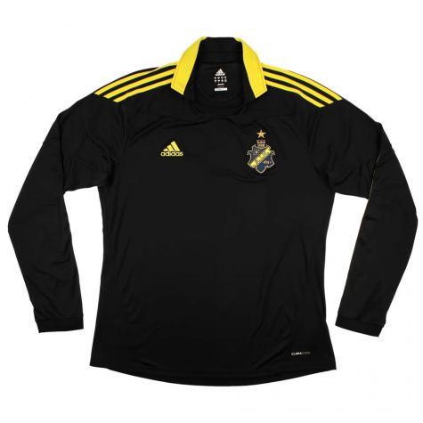 AIK 2010-11 Long Sleeve Home Shirt (XL) (Excellent) (Excellent)
