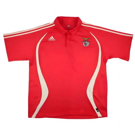 Benfica 2005-2006 Adidas Polo Shirt (XXL) (Excellent)