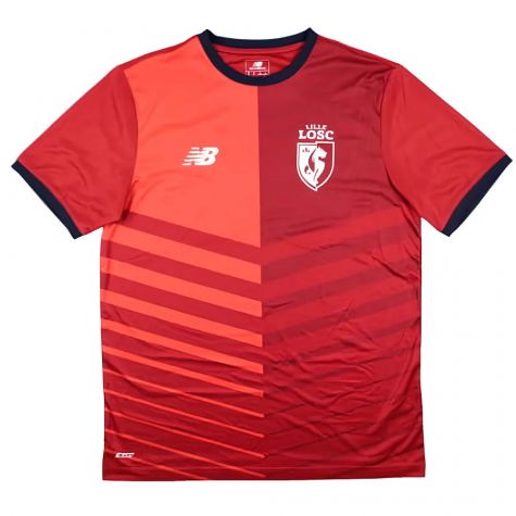 Lille 2016-17 New Balance Training Shirt (M) (Excellent) (Excellent)