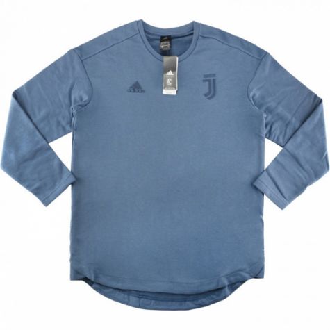 2017-2018 Juventus Adidas Seasonal Special Sweat Top (Grey)