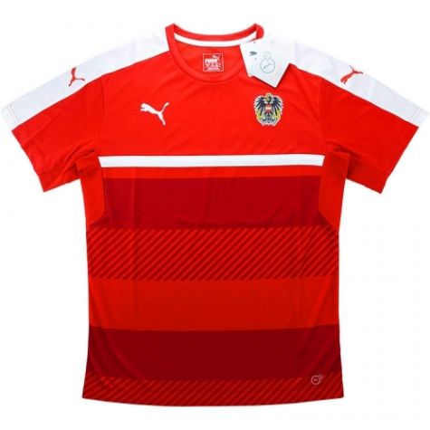 2016-2017 Austria Puma Training Shirt (Red)