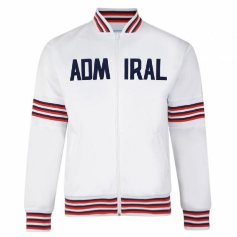 Admiral 1974 White England Track Jacket