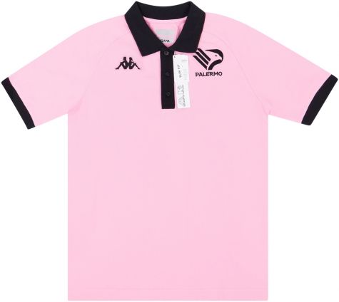 2020-21 Palermo Kappa Polo Shirt Pink