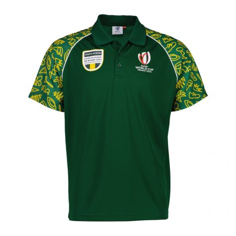 Rugby World Cup 2023 South Africa Polo - Bottle Green