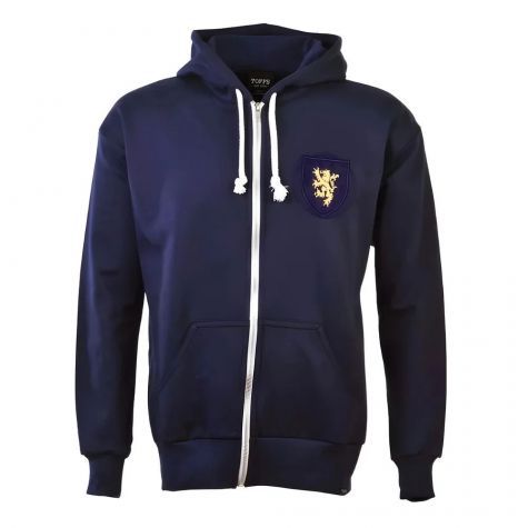 Scotland 150th Anniversary Zipped Hoodie - Navy
