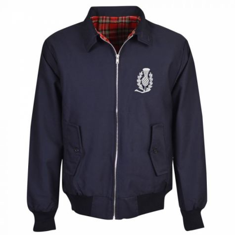 Partick Thistle Navy Harrington Jacket