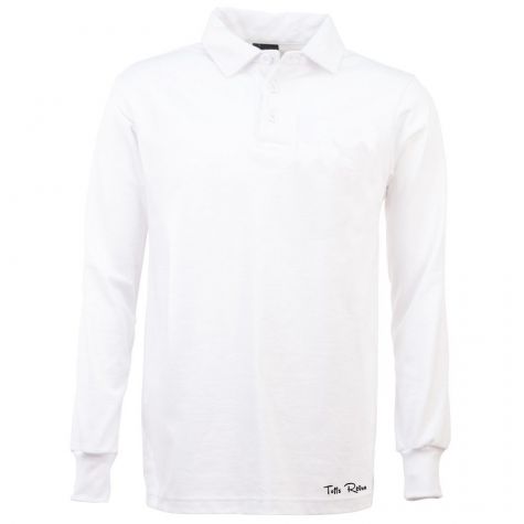 TOFFS Classic Retro Rugby White Long Sleeve Shirt
