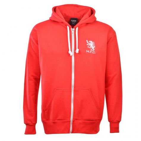 Middlesbrough Football Club Zipped Hoodie - Red