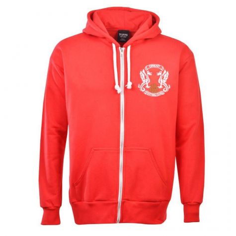 Leyton Orient Football Club Zipped Hoodie - Red
