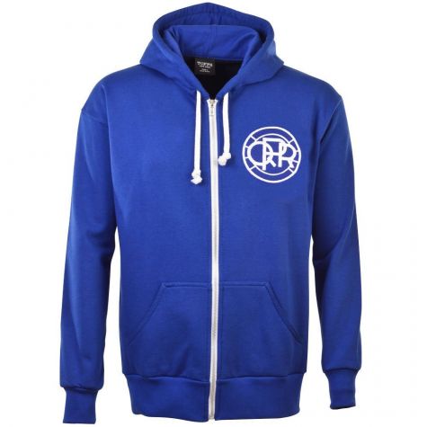 QPR FC Zipped Hoodie - Royal