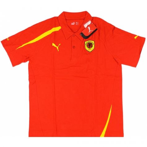 2008-09 Angola Puma Polo Shirt (Red)