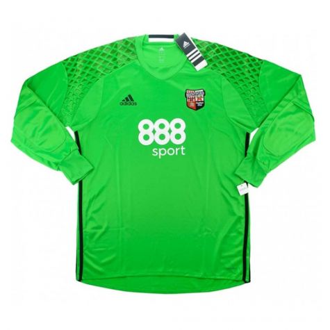 2016-2017 Brentford Adidas Goalkeeper Shirt