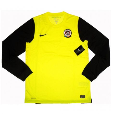 2010-12 Sparta Prague Authentic European Away L/S Shirt