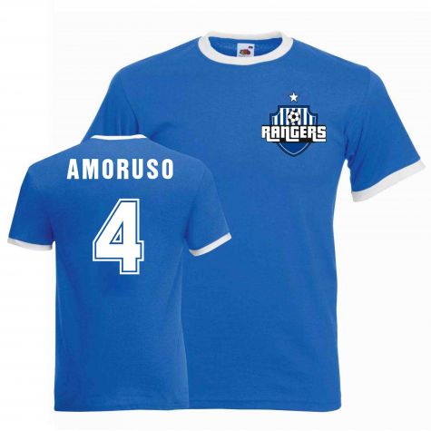 Lorenzo Amoruso Rangers Ringer Tee (blue)