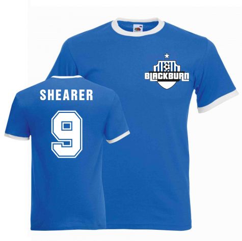 Alan Shearer Blackburn Ringer Tee (blue)