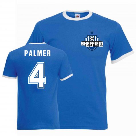 Carlton Palmer Sheffield Wednesday Ringer Tee (blue)