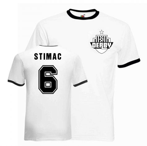 Igor Stimac Derby Ringer Tee (white-black)