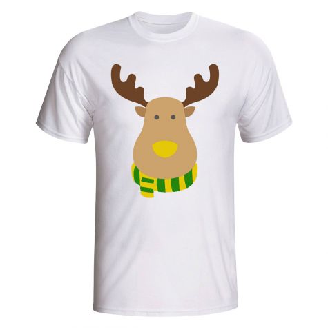 Brazil Rudolph Supporters T-shirt (white) - Kids