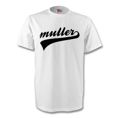 Thomas Muller Germany Signature Tee (white)