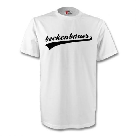 Franz Beckenbauer Germany Signature Tee (white) - Kids