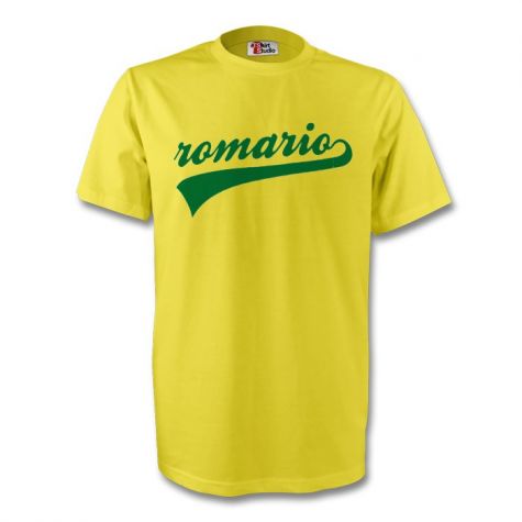 Romario Brazil Signature Tee (yellow) - Kids