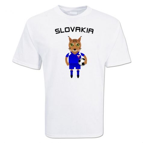 Slovakia Mascot Soccer T-shirt