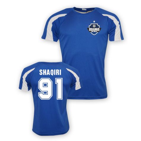 Xherdan Shaqiri Inter Milan Sports Training Jersey (blue)