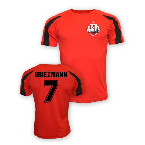 Antoine Griezmann Atletico Madrid Sports Training Jersey (red)