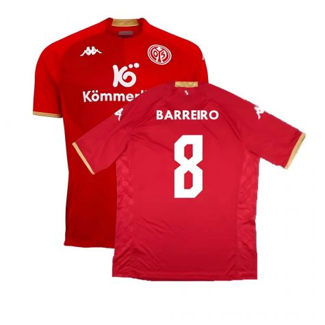 Mainz 2022-2023 Home Shirt (XL) (Barreiro 8) (Excellent) (Excellent)