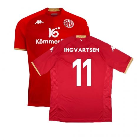 Mainz 2022-2023 Home Shirt (XL) (Ingvartsen 11) (Excellent) (Excellent)