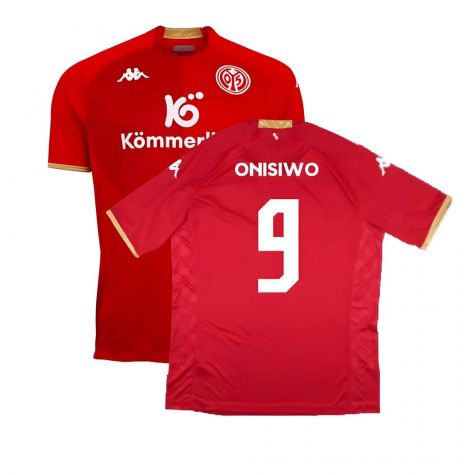 Mainz 2022-2023 Home Shirt (XL) (Onisiwo 9) (Excellent) (Excellent)