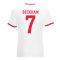 David Beckham England Ringer Tee (white-red)