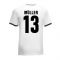 Thomas Muller Germany Ringer Tee (white-black)