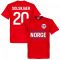 Norway Solskjaer 20 Team T-Shirt - Red