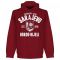 Sarajevo Established Hoodie - Maroon