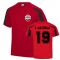 Santi Cazorla Arsenal Sports Training Jersey (Red)