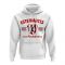 Estudiantes Established Football Hoody (White)