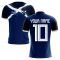 2020-2021 Scotland Flag Concept Football Shirt (Your Name) - Kids