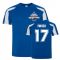 Alex Iwobi Everton Sports Training Jersey (Blue-White)