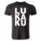 Romelu Lukaku Man Utd T-Shirt (Black/White)