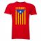 Catalonia Flag T-Shirt (Red)