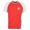 Switzerland 2018 Raglan Retro Football Shirt