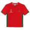 Portugal FIFA World Cup 2018 Poly T Shirt (Red) - Kids