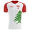 Lebanon 2018-2019 Home Concept Shirt - Kids (Long Sleeve)