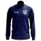 Scotland Tartan Concept Football Track Jacket (Navy)