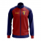 Romania Concept Football Track Jacket (Red) - Kids