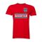 Dagestan Core Football Country T-Shirt (Red)
