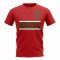 Morocco Core Football Country T-Shirt (Red)